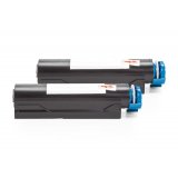Alternativ zu OKI 45807106 Toner Doppelpack 2 Stk. (Schwarz)
