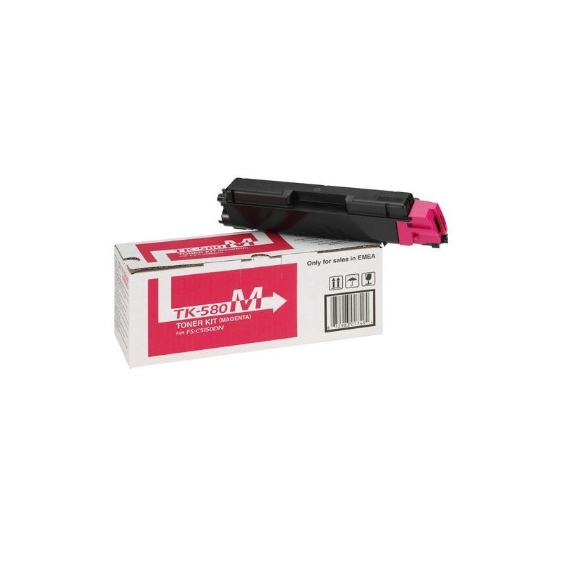 KYOCERA-ORIGINALTONER TK-580C (2.800 SEITEN) CYAN KYOCERA-ORIGINALTONER TK-580C (2.800 SEITEN) CYAN