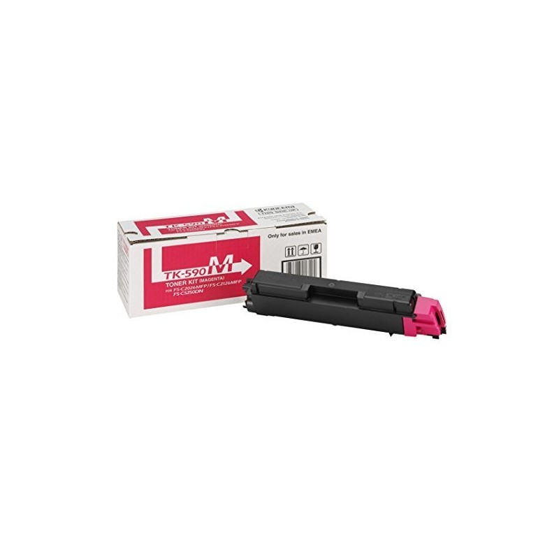 Kyocera Original TK-590M Toner magenta (1T02KVBNL0) Kyocera Original TK-590M Toner magenta (1T02KVBNL0)