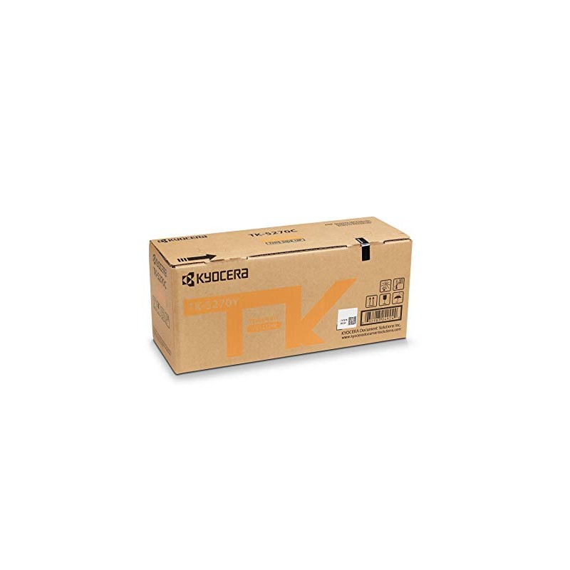 Kyocera Original TK-5270Y Toner Yellow 1T02TVANL0 Kyocera Original TK-5270Y Toner Yellow 1T02TVANL0