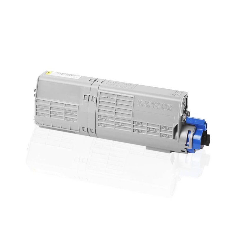 OKI Original 46490605 Toner Yellow, 6000 Pages OKI Original 46490605 Toner Yellow, 6000 Pages