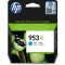 Original HP F6U16AE / 953 XL ink cartridge cyan