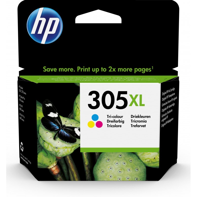 Original HP 3YM63AE / 305XL print head cartridge color