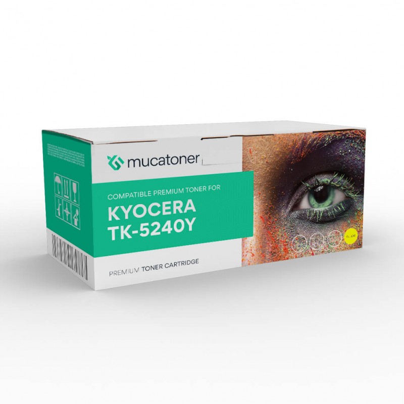 Compatible Kyocera TK-5240Y toner yellow (1T02R7ANL0) Compatible Kyocera TK-5240Y toner yellow (1T02R7ANL0)