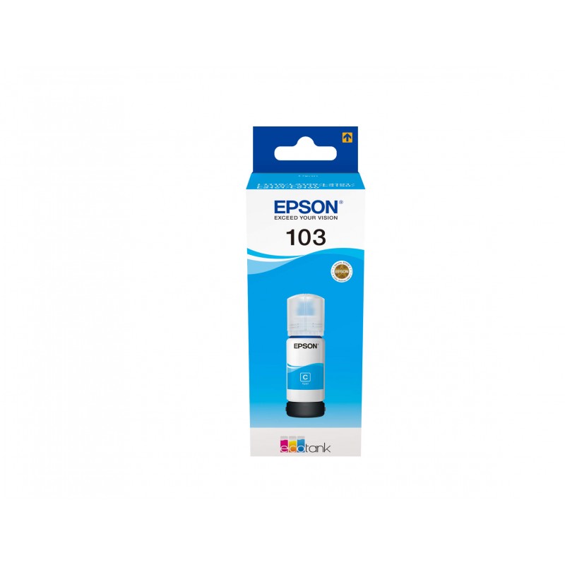 Original Epson C13T00S24A / 103 Tintenflasche cyan