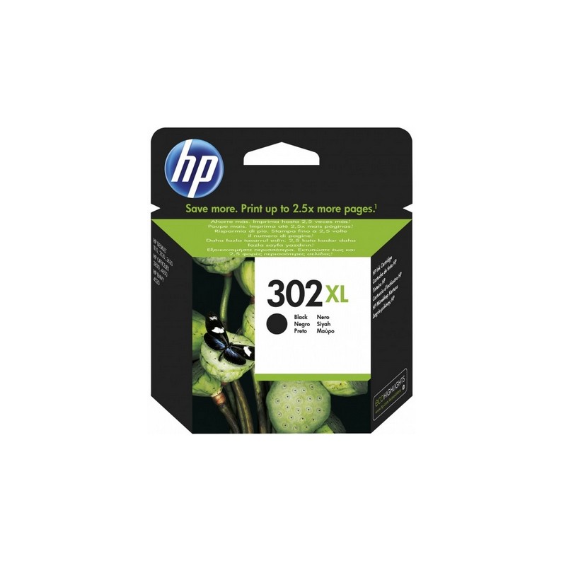 Original HP F6U68AE / 302XL Druckkopfpatrone schwarz