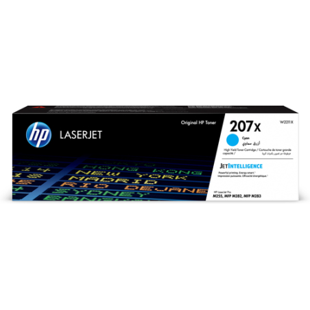 HP Original W2211X / 207X Toner cyan