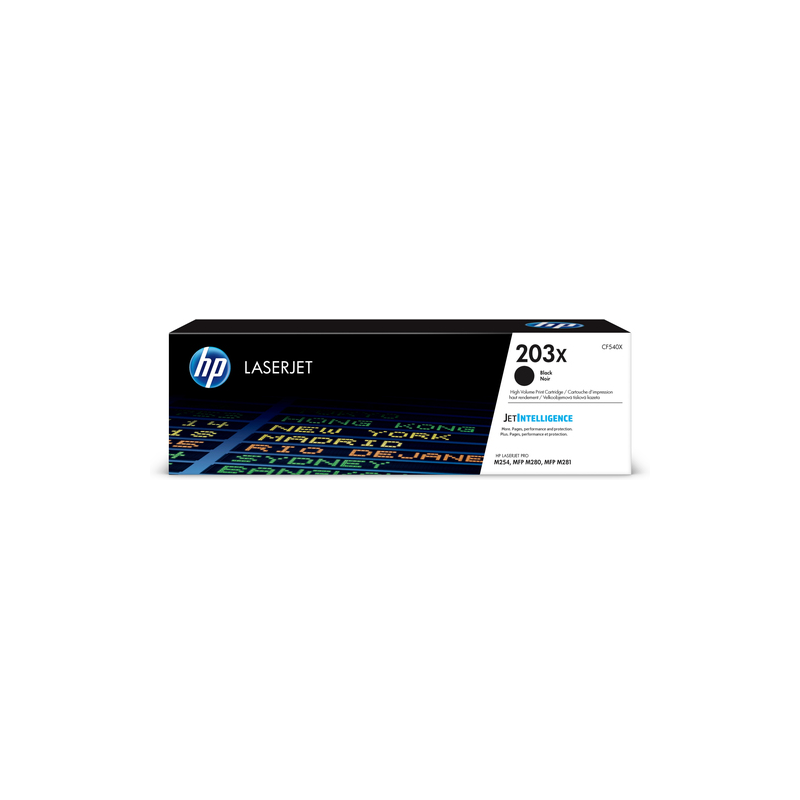 HP Original CF540X (203X) Toner Schwarz