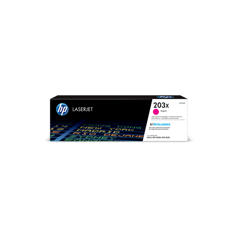 HP Original Toner CF543X (203X) Magenta