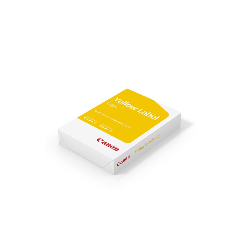 CANON Copy Paper Yellow Label Print A4 80 gsm, white (CAN480YLP) CANON Copy Paper Yellow Label Print A4 80 gsm, white (CAN480YLP)