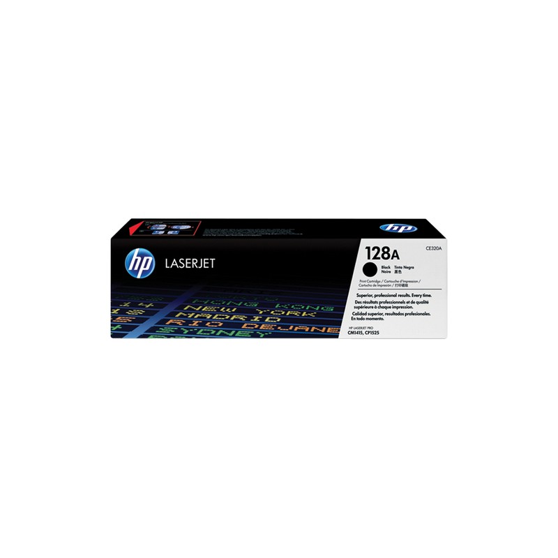 HP Original CE320A / 128A Toner Schwarz