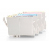 Compatible Epson C13T06154010/T0615 ink saving set (BK,CMY) 4 pcs.