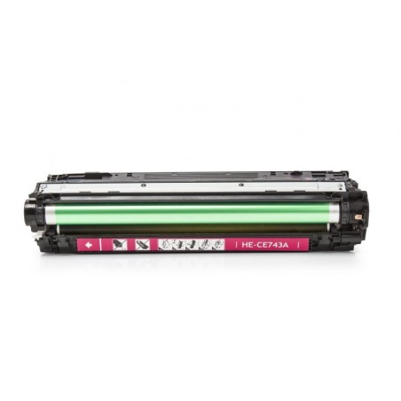 Compatible HP CE743A Toner magenta