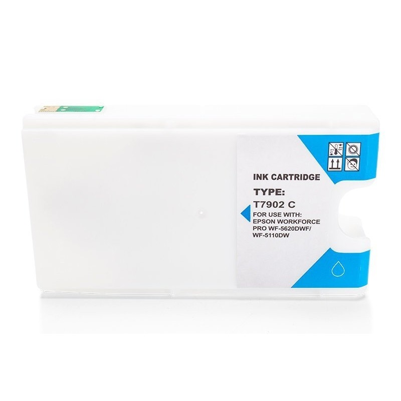 Alternativ zu Epson C13T79024010 / 79 XL Tinte Cyan Alternativ zu Epson C13T79024010 / 79 XL Tinte Cyan