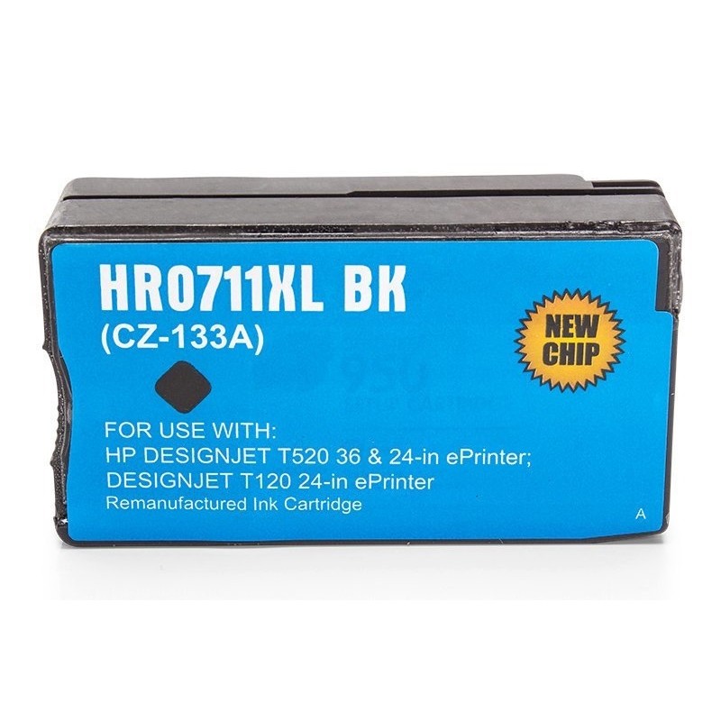 Compatible HP / CZ133A / 711 / Ink Black Compatible HP / CZ133A / 711 / Ink Black
