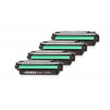 Alternativ zu HP CE400A-CE403A Toner Spar-Set (BK, C, M, Y) 4 Stück