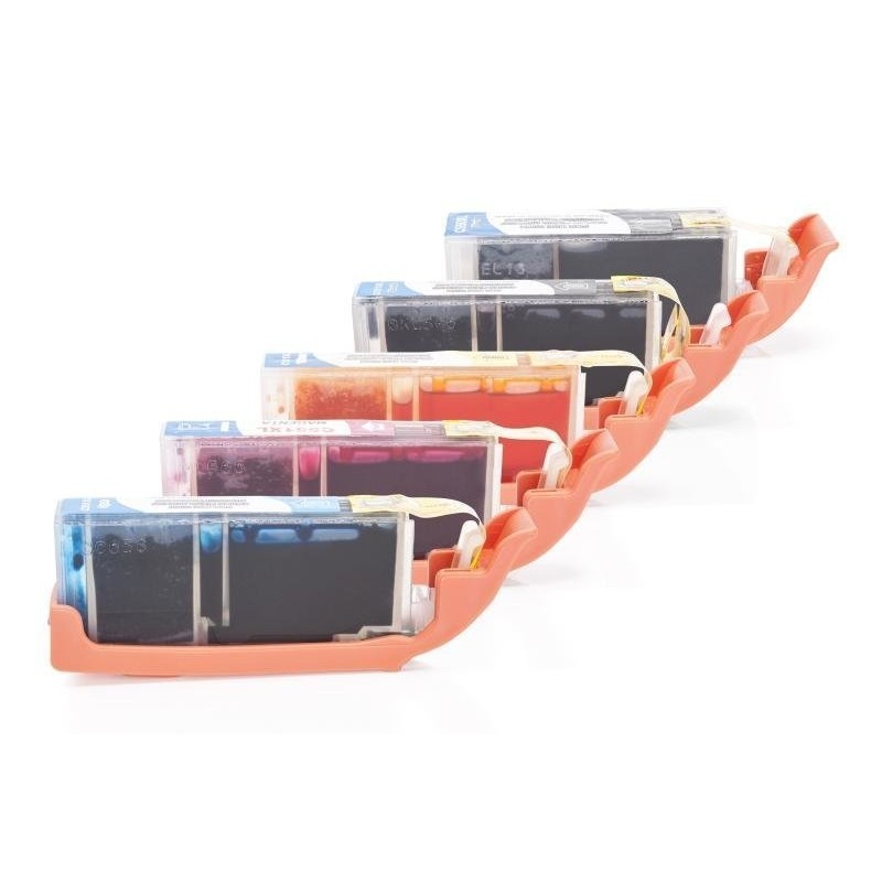 Alternativ zu Canon CLI-551 XL /PGI-550 XL Multipack (PBK,BK,C,M,Y) 5 Stück