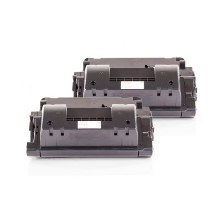 Compatible HP CE390XD / 90X Toner Black Double Pack