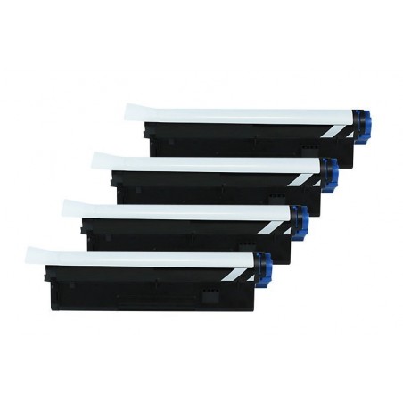 Alternativ zu OKI 43979216 Toner Spar-Set (4 Stück)