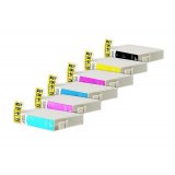 Alternativ zu Epson C13T08074010/T0807 Spar-Set (BK,CMY,LC,LM) 6 Stück