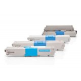 Alternativ zu OKI 44469803 - 44469704 / C310 Toner Spar-Set (Schwarz, Cyan, Magenta, Gelb)