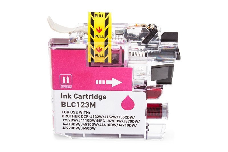 Alternativ zu Brother LC-123M Tinte Magenta