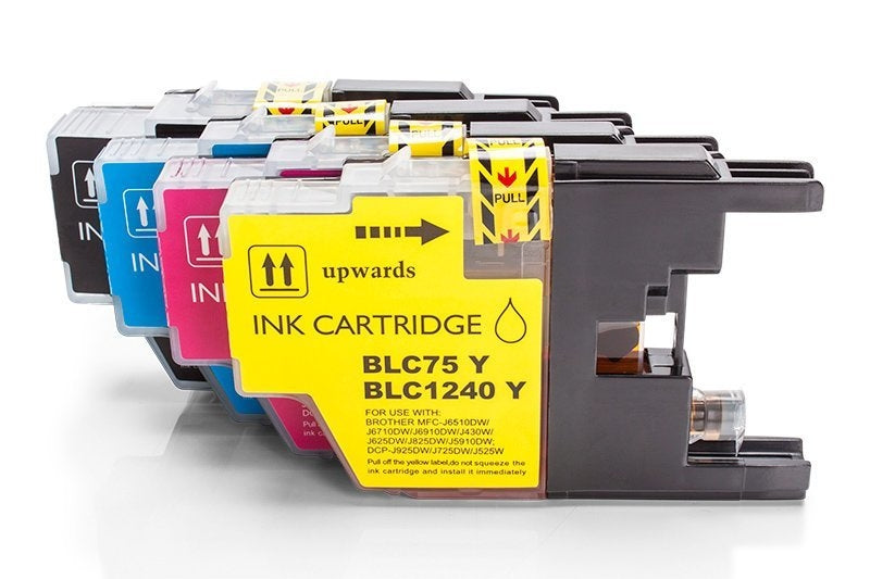 Alternativ zu Brother LC-1240VALBPDR Tinten Multipack (BK,C,M,Y) 4 Stück