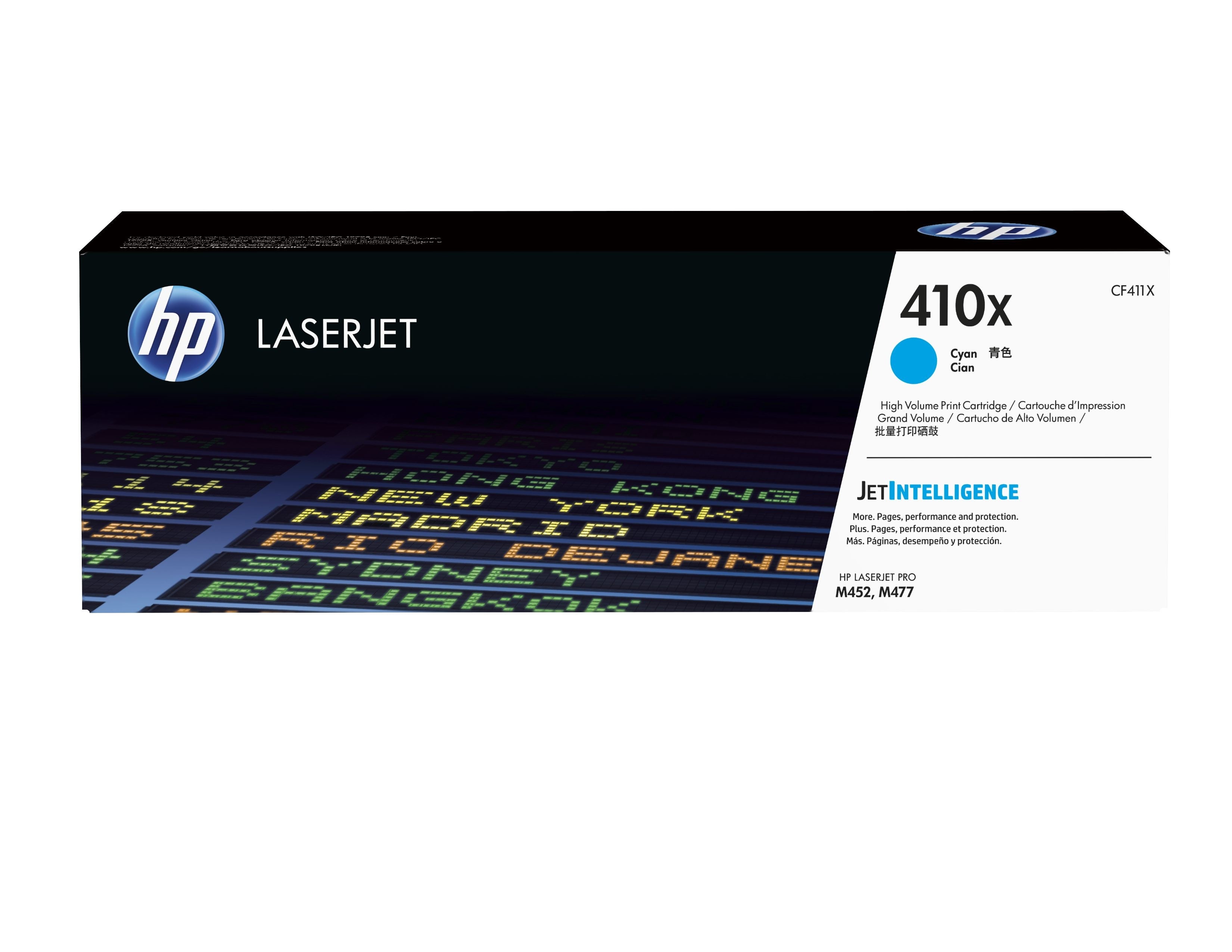 HP Original CF411X / 410X Toner Cyan